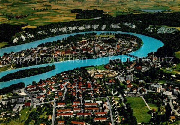Wasserburg Inn Fliegeraufnahme