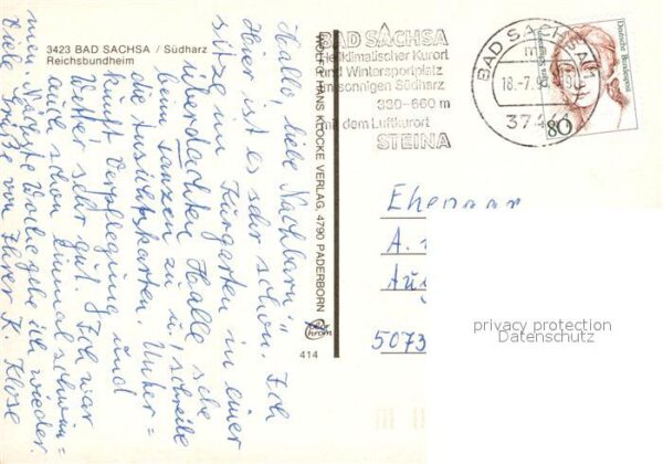 Sachsa Harz Bad Reichsbundheim – Bild 2