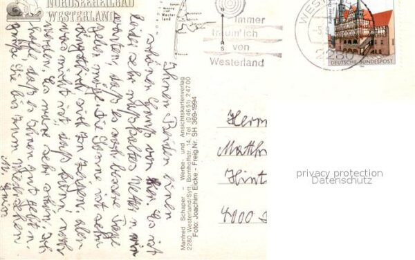 Westerland Sylt Fliegeraufnahme Strand – Bild 2