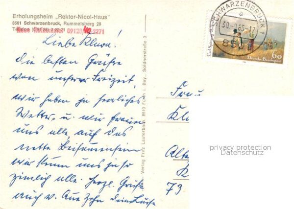 Schwarzenbruck Erholungsheim Rekor Nicol Haus – Bild 2