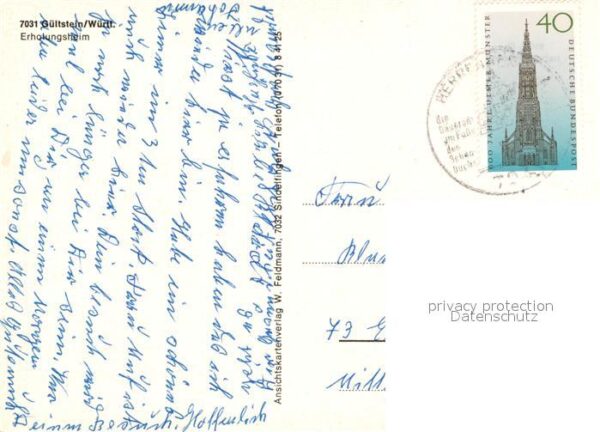 Gueltstein Fliegeraufnahme Erholungsheim – Bild 2