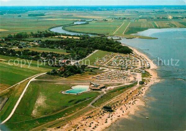 Dangast Nordseebad Fliegeraufnahme