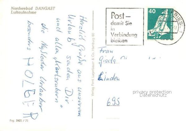 Dangast Nordseebad Fliegeraufnahme – Bild 2