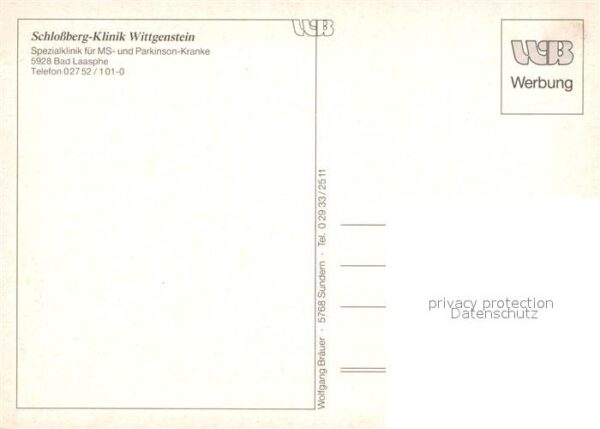 Bad Laasphe Schlossberg Klinik Wittgenstein – Bild 2