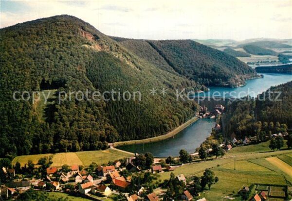 Helminghausen Sperrmauer Diemelsee