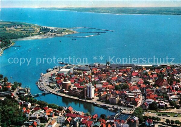 Eckernfoerde Fliegeraufnahme