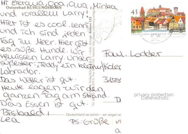 Kuehlungsborn Ostseebad Fliegeraufnahme – Bild 2