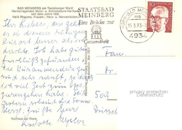 Bad Meinberg kurhaus zur Rose – Bild 2