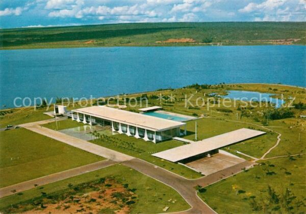 Brasilia Ciudad Fliegeraufnahme Palace of Dawn