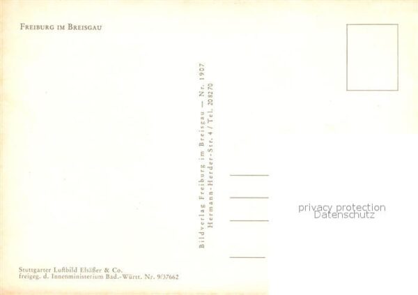 Freiburg Breisgau Fliegeraufnahme – Bild 2