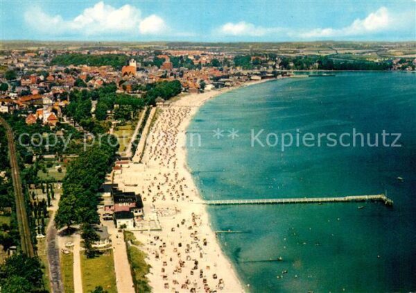 Eckernfoerde Fliegeraufnahme