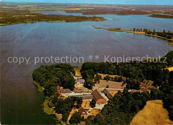Westensee Fliegeraufnahme Gut Mettenhof