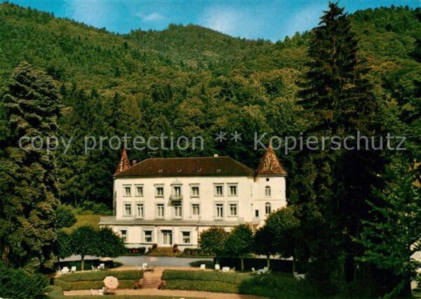 Badenweiler Sanatorium Schlss Hausbaden