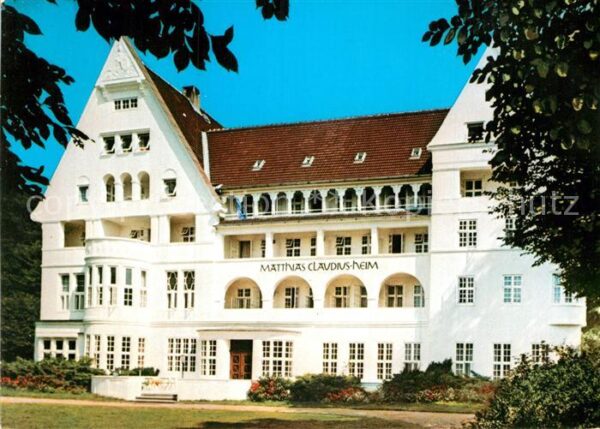 Gluecksburg Ostseebad Matthias Claudius Heim
