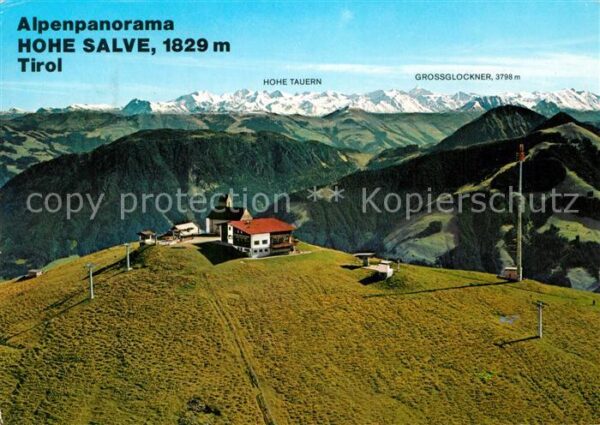 Hopfgarten Brixental Hohe Salve Gipfelrestaurant Hohe Tauern