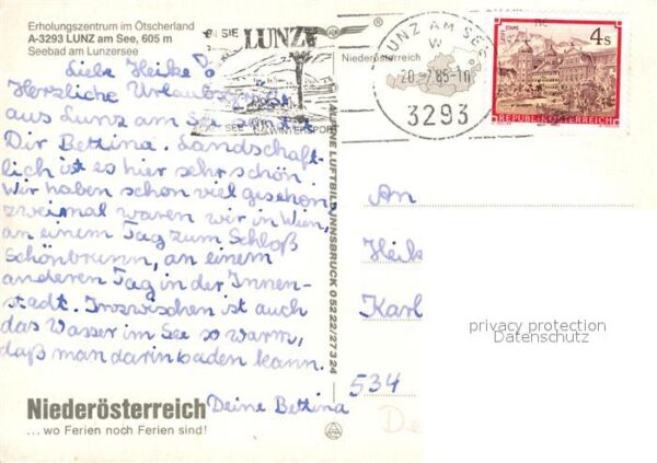 Lunz See Niederoesterreich Fliegeraufnahme – Bild 2