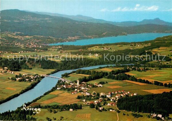 Rosegg Fliegeraufnahme Wörthersee