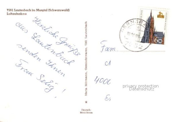 Lautenbach Durbach Fliegeraufnahme – Bild 2