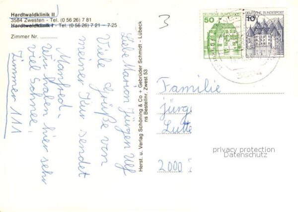 Zwesten Bad Wildungen Hardtwaldklinik II – Bild 2