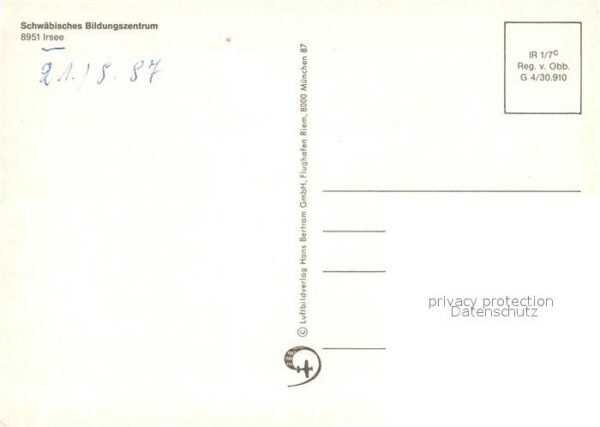 Irsee Fliegeraufnahme Schwäbisches Bildungsze – Bild 2