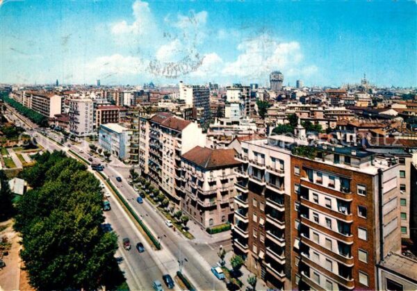 Milano Bastioni di Porta Vigentina Viale Filip