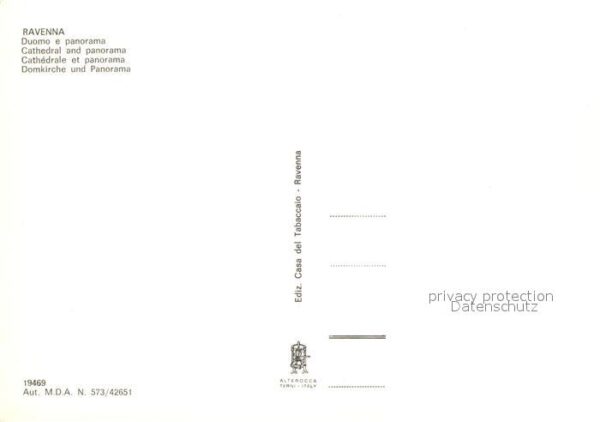 Ravenna Italia Fliegeraufnahme Dom – Bild 2