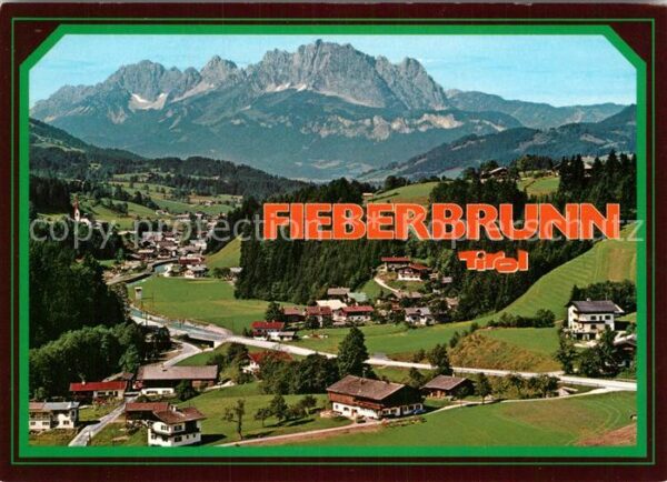 Fieberbrunn Tirol Panorama Wilder Kaiser