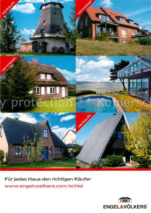Eckernfoerde Engelvoelkers verschiedene Hausstile