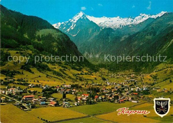 Kaprun Fliegeraufnahme Kitzsteinhorn