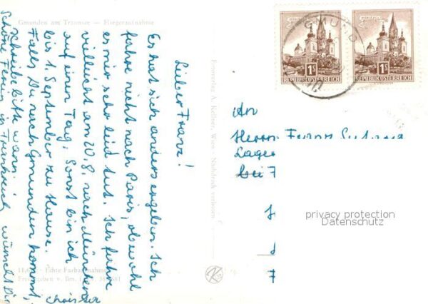 Gmunden Salzkammergut Fliegeraufnahme Traunsee – Bild 2