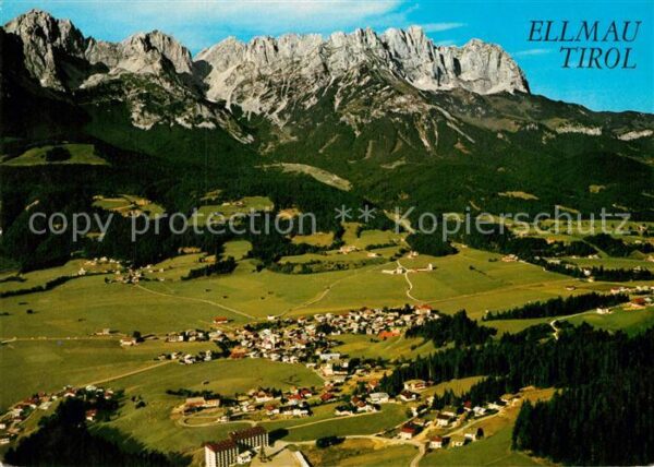 Ellmau Tirol Fliegeraufnahme