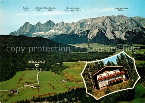 Pichl Ennstal Fliegeraufnahme Haus Bergkamerad Bergke