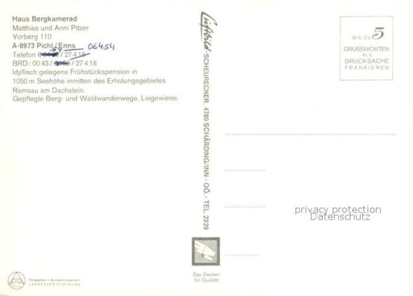 Pichl Ennstal Fliegeraufnahme Haus Bergkamerad Bergke – Bild 2