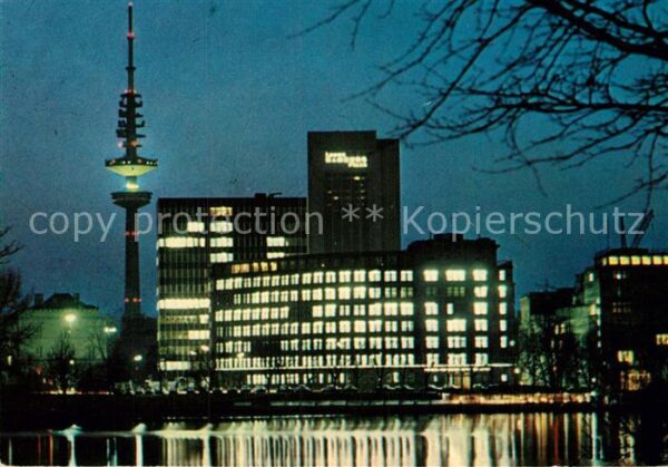 Hamburg Außenalster Hotel Hamburg Plaza Fernseh