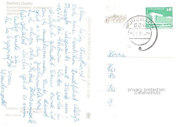 Saalfeld Saale Konsumgaststätte Kulmberghaus – Bild 2