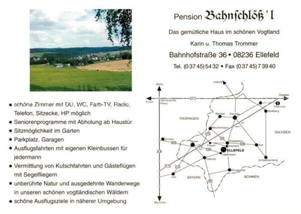 Ellefeld Pensin Bahnschlössl Panorama