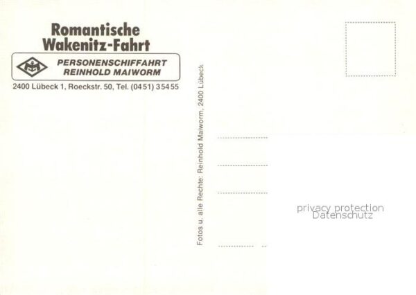 Luebeck Wakenitz Fahrt – Bild 2