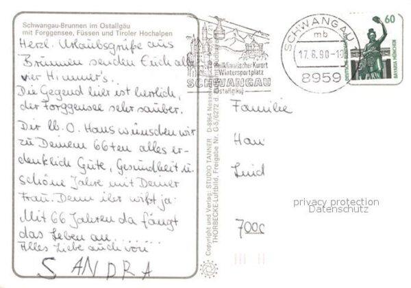 Fuessen Allgaeu Fliegeraufnahme – Bild 2