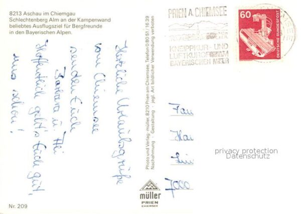 Aschau Chiemgau Schlechtenberg Alm Kampenwand – Bild 2