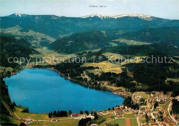 Titisee Fliegeraufnahme Feldberg
