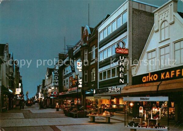 Heide Holstein Fußgängerzone Friedrichstraße