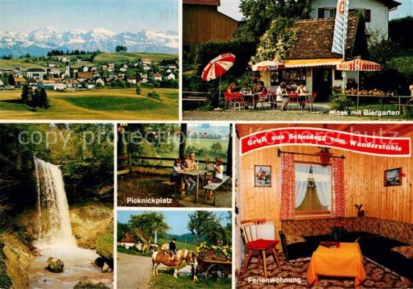 Scheidegg Allgaeu Wanderstüble Kinderspielplatz Kiosk Bie