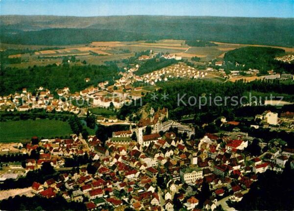 Sigmaringen Fliegeraufnahme