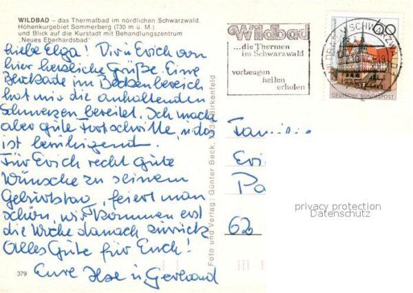 Wildbad Schwarzwald Fliegeraufnahme – Bild 2