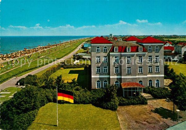 Cuxhaven Duhnen Nordseebad Jugendherberge Strand