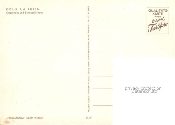 Koeln Rhein Opernhaus Schauspielhaus – Bild 2