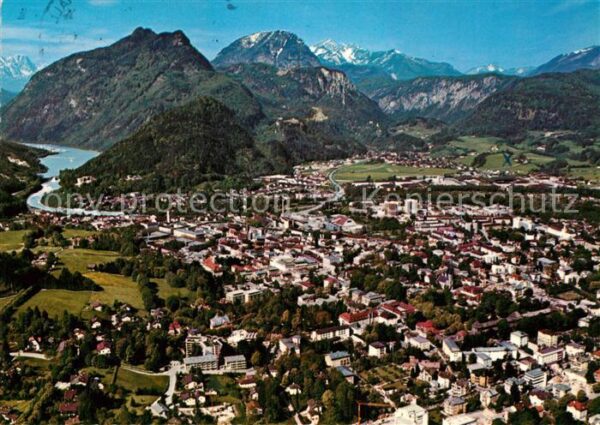 Bad Reichenhall Fliegeraufnahme Saalachsee Karlstein Mü