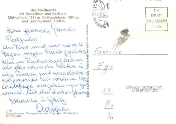Bad Reichenhall Fliegeraufnahme Saalachsee Karlstein Mü – Bild 2