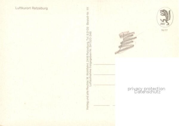 Ratzeburg Fliegeraufnahme – Bild 2