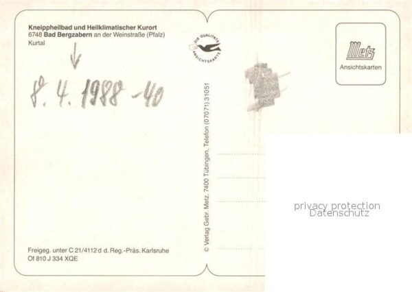 Bad Bergzabern Fliegeraufnahme – Bild 2